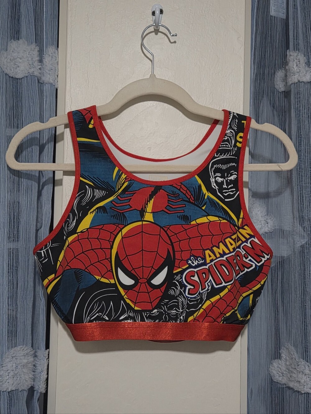 Vintage Marvel Spider-Man Sports Bra